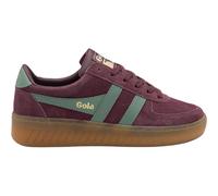 Gola Donna Grandslam Suede Scarpe, Windsor Wine-Green Mist-Gum, 37