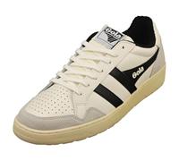 Gola Eagle - Scarpe da ginnastica casual da uomo, colore: Bianco sporco e nero, Bianco Sporco Nero, 42 2/3 EU