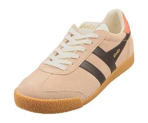 Gola ELAN Fashion Trainers Donna Cameo Mocha Hot Coral - 39 EU