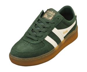 Gola Grand Slam Scarpe da Ginnastica Verde Off-White Donna - 41 EU