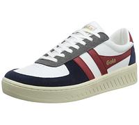 Gola Grandslam Quadrant, Scarpe da Ginnastica Uomo, Bianco Navy Rosso Scuro Frassino, 40 EU