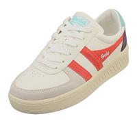Gola Grandslam Trident Fashion Trainers Donna Bianco Corallo - 39 EU