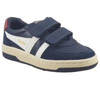 Gola Hawk Strap CKA336 - Scarpe da ginnastica da ragazzo, in pelle, colore blu navy