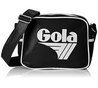 Gola Micro Redford - Borse Messenger Unisex Adulto, Nero (Black/White)