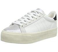Gola Orchid Platform Viper, Scarpe da Ginnastica Donna, Bianco Argento, 36 EU