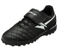 Gola Rey 2 VX Qf Scarpe da Calcio Unisex per Bambini, Nero (Nero e Bianco), 24 EU