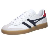 Gola Scarpe da ginnastica bianche da donna in pelle Viper, White Navy Red Gum, 41 EU