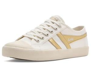 Gola sottobicchiere, Bianco sporco/oro, 6