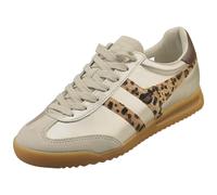 Gola Torpedo Glimmer Fashion Trainers Donna Oro Leopardo Marrone - 40 EU