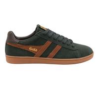 Gola Uomo Equipe II Suede Scarpe, Dark Khaki-Umber-Dark Brown, 45