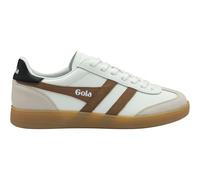 Gola Uomo Viper Leather Scarpe, White-Tobacco-Black-Gum, 46