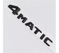GOLCD 1 Adesivo con Emblema Cromato Nero Lucido per Auto in ABS, per 4MATIC