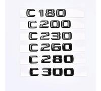 GOLCD 1 Adesivo con Lettere di Spostamento per Auto, Emblema, per Logo Benz C180 C200 C230 C260 C280 C300