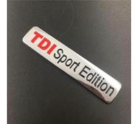 GOLCD 1 Adesivo in Metallo con Emblema Distintivo per Il Bagagliaio Posteriore dell'auto, per Il Logo TDI Sport Edition