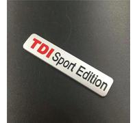 GOLCD 1 Adesivo in Metallo con Emblema Distintivo per Il Bagagliaio Posteriore dell'auto, per Il Logo TDI Sport Edition