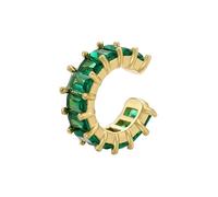 Gold 1Piece Cz Crystal Ear Cuff C Shape Ear Clips No Piercing Orecchini per Le Donne Gioielli Elf Ear Clip Orecchini Ve559 Durable Processing