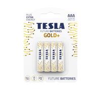 GOLD batterie alcaline AAA (LR03, Micro matita, Blister) 4 pezzi