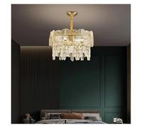 Gold Butterfly Crystal Chandelier Luxury Living Room Dining Room Classic Pendant Light