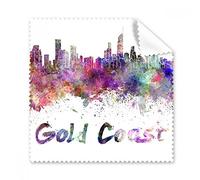 Gold Coast Ghana Africa paese City acquerello illustrazione occhiali panno di pulizia Gift Phone Screen Cleaner 5PCS