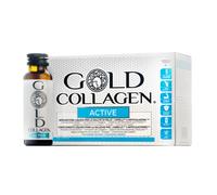 GOLD COLLAGEN Active - Collagene Integratore Liquido con Vitamina C e Glucosamin