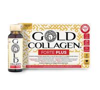 GOLD COLLAGEN New Forte Plus Collagene Integratore Antirughe con Vitamina C