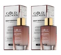 Gold Collagen Siero Riparatore Notte 2x30 ml