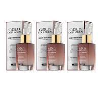 Gold Collagen Siero Riparatore Notte 3x30 ml