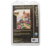 Gold Collection Petite Beacon At Daybreak Counted Cross Stit-5"X7"