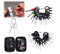 GOLD DEER Kit di 41 strumenti per la rimozione dei terminali, kit di espulsori terminali per deinning, connettore elettrico, kit di strumenti per la rimozione dei perni, estrattore di pin, set di