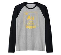 Gold Digger Element Funny Matching Coppie Gold Digger Maglia con Maniche Raglan