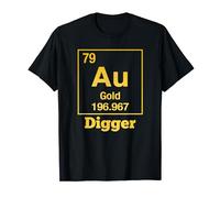 Gold Digger Element Funny Matching Coppie Gold Digger Maglietta