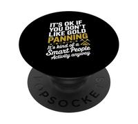 Gold Digger Mining Gold Rush Gold Canning PopSockets PopGrip Adesivo