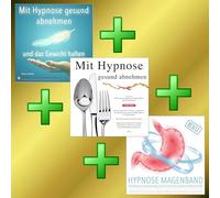 GOLD EDITION : MIT HYPNOSE GESUND ABNEHMEN + HYPNO-MAGENBAND + MIT HYPNOSE DAS GEWICHT HALTEN = OPTIMALES ABNEHMPROGRAMM!