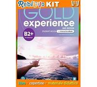GOLD EXPERIENCE 2E B2 + STUDENT'S BOOK & EBOOK WITH DIGITAL RESOURCES & APP (9781292392868) - Libro Scolastico + Kit Scuola con Copertine Rebillo