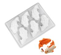 Gold Fish Mold - Fish Cracker Cutter | PP Gold Cutter | Mini | Mold Tiny | Baking Cracker | Fondant Molds With Cleaning Brush For Kitchen Gadgets