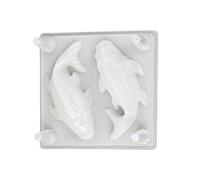 Gold Fish Mold - Fish Cracker Cutter | PP Gold Cutter | Mini | Mold Tiny | Baking Cracker | Fondant Molds With Cleaning Brush For Kitchen Gadgets