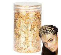 Gold Foil - 10g Imitation Gold Leaves For Epoxy Resin & Craft Projects | Lightweight Glittering Mix-In For Decorative Art