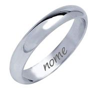 Gold Gala Anello Fedina Uomo Donna in Argento 925 Rodiato Incisione Gratuita Made in Italy Gioielleria (28)