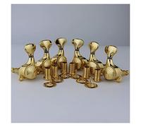 Gold Guitar Locking Tuner 1:20 Locking Tuning Key Pegs Per For ST Per Chitarra Elettrica Stile For For TL Piroli Accordatura per Chitarra (Color : 3R3L)