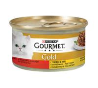 Gold intrecci di pollo & manzo 85 g