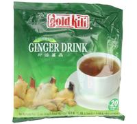Gold Kili All Natural Instant Caffeine-free Ginger Drink, 20-Count Bags (Pack of 3)