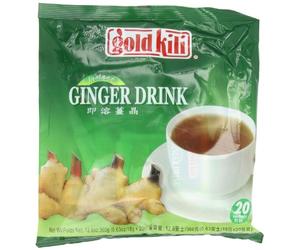 Gold Kili All Natural Instant Caffeine-free Ginger Drink, 20-Count Bags (Pack of 3)