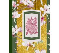 Gold Leaf Garden: A Stunning Floral Notebook