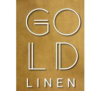 Gold Linen: Photographed Woven Linen Decor Visual Statement Book With Thick Spine For Home Staging And Decorative Display