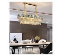 Gold Luxury Crystal Chandelier Living Room Advanced Ceiling Light Simple Living Room Bedroom Kitchen Villa Modern Hanging Light