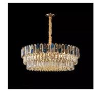 Gold Luxury Crystal Chandelier Living Room Advanced Ceiling Light Simple Living Room Bedroom Kitchen Villa Modern Hanging Light