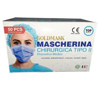 Mascherina Chirurgica Goldmask Tipo Ii 10 pezzi