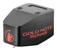 Gold Note Machiavelli MkII rosso - Testina per giradischi hi-fi, MC, Alluminio, Ellittico