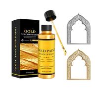 Gold Paint For Metal - 50ml Shine Gold Craft Paint, Odorless Formula