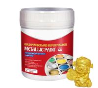 Gold Paint - Premium Liquid Coating, High Pigment Craft Paint, Decorative Finish For Multiple Surfaces, Easy Brush Application | Wood Restoration, DIY Artwork, Home Décor Projects